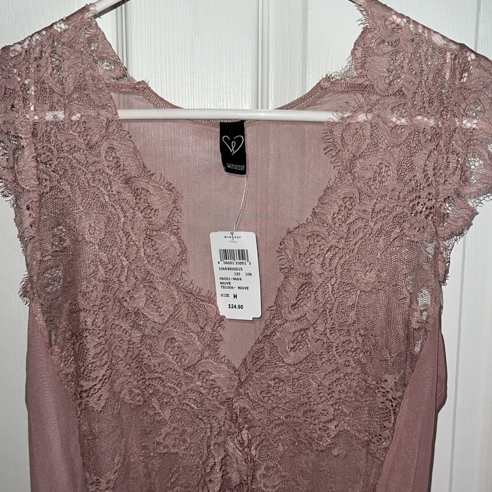 Lace/Mesh Top - Picture 2 of 4